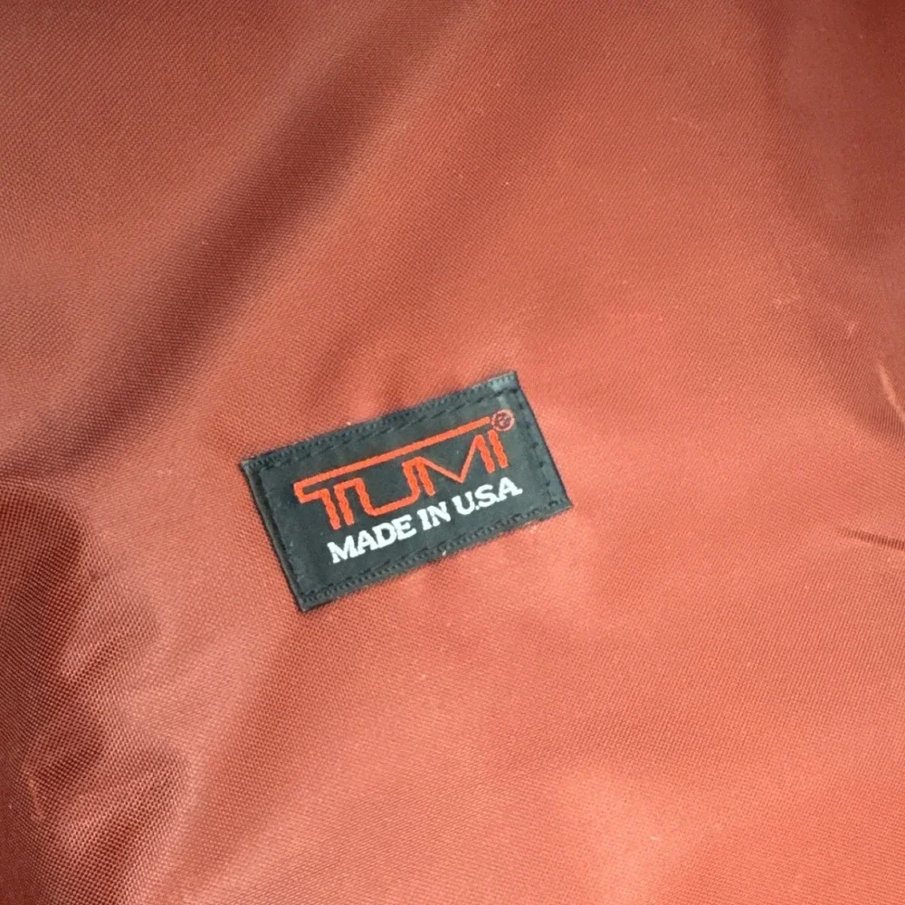 Tumi Ballistic Nylon Suitcase Luggage Black Made in USA Durable Travel 22